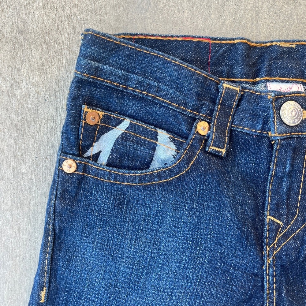 True Religion Y2K Bootcut Jeans – Dark‎ Wash - Picture 3 of 6